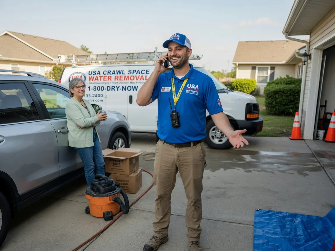 Crawl Space Water Removal Enon Valley, PA FAQs